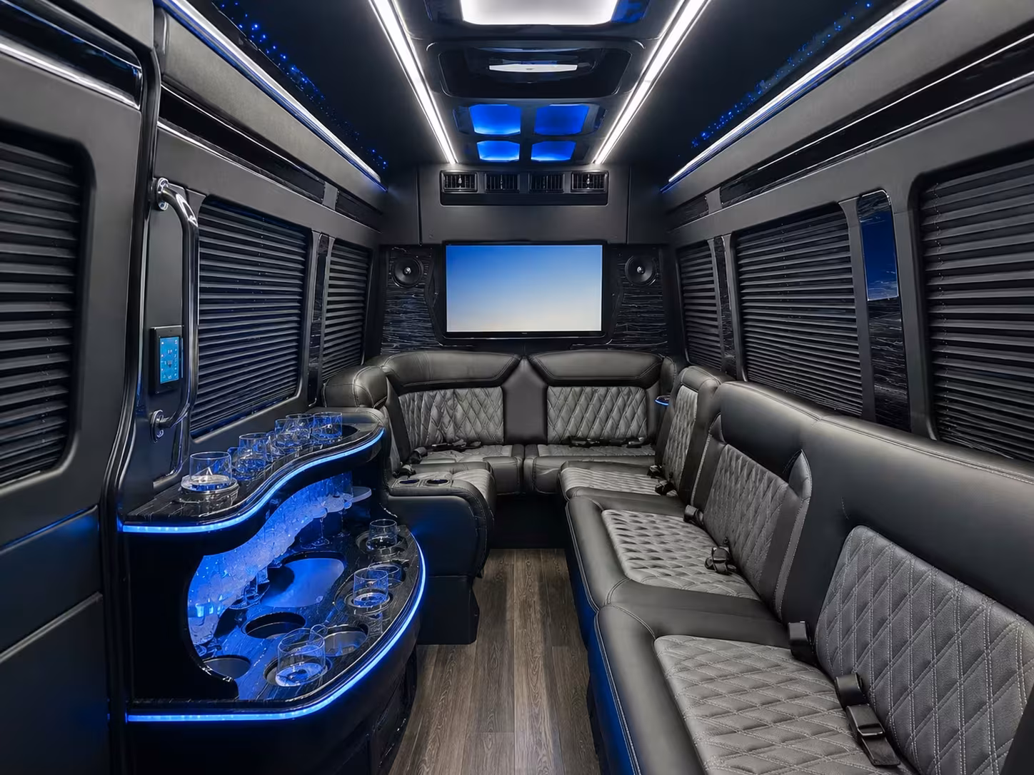 custom airport bus rentals in san leandro california