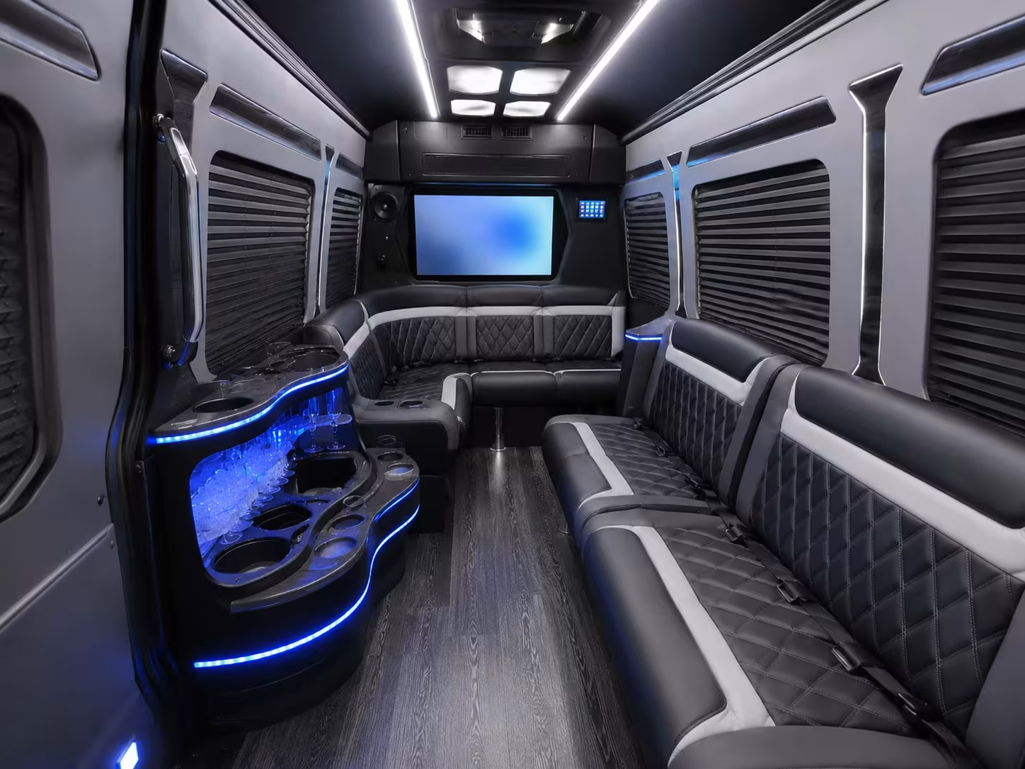 sprinter limousine inside
